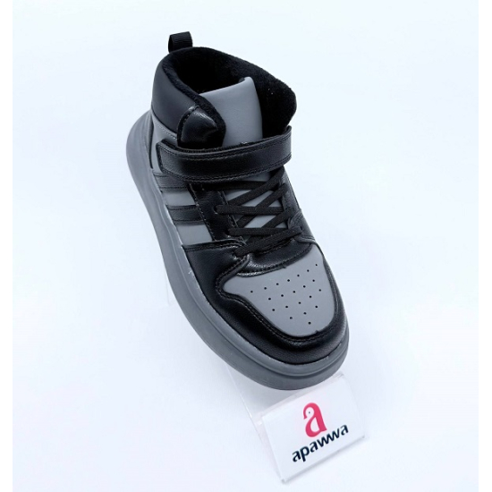 Apawwa T6539P Black/Grey (33-38)